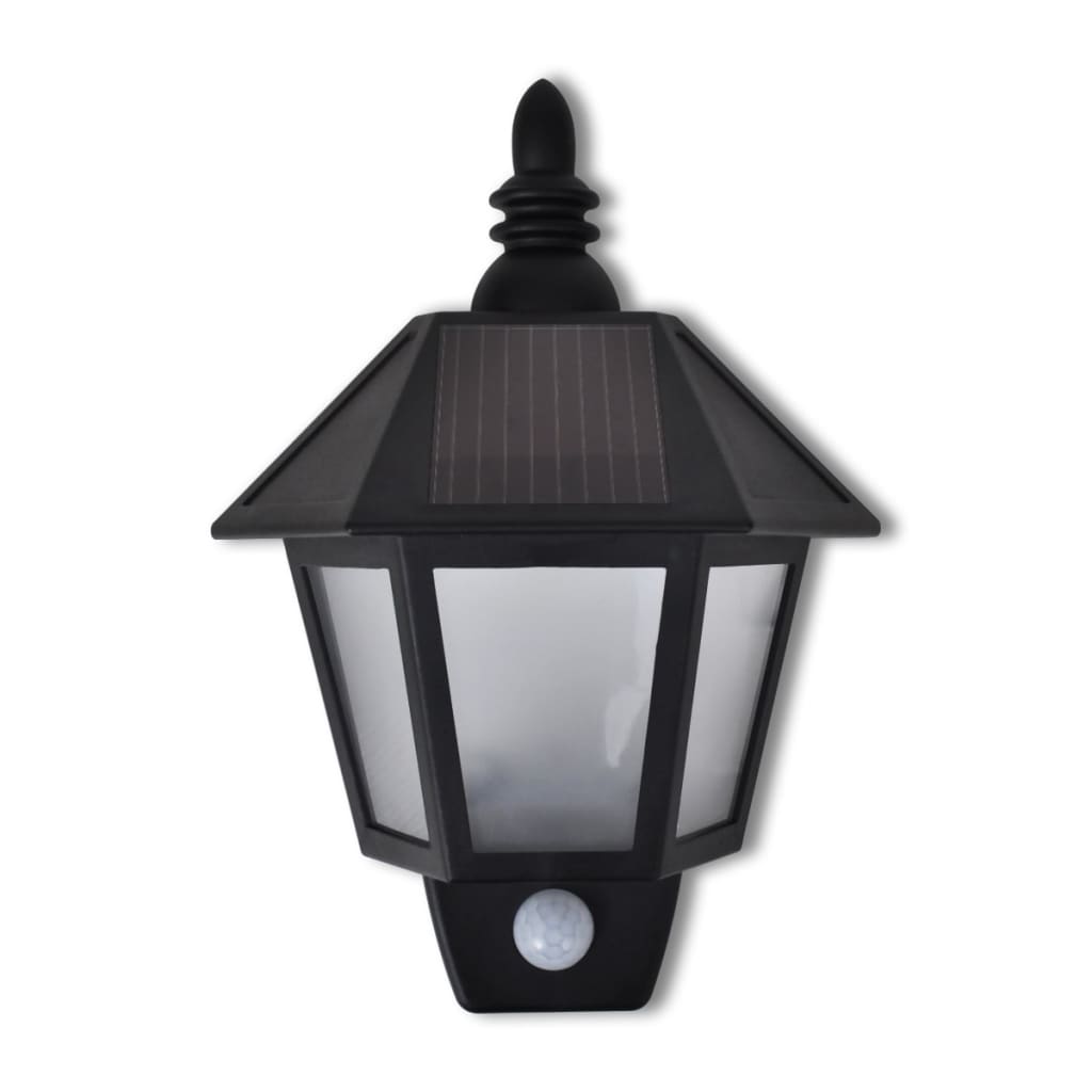 Solar-Wandleuchte mit Bewegungsmelder – LED-Außenleuchte IP65 – Bild 6