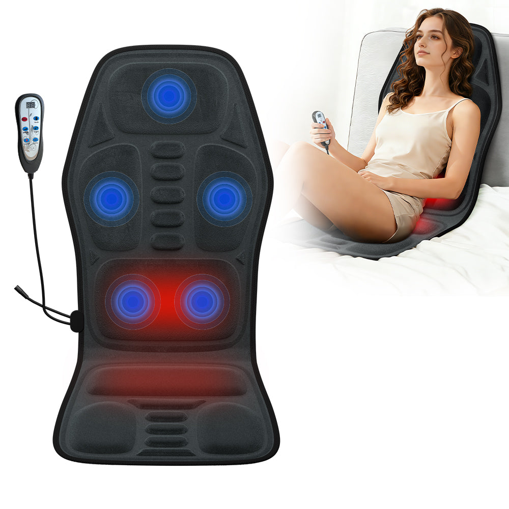Massagekissen mit Wärmefunktion – Nacken- & Rückenmassage, 9 Stufen