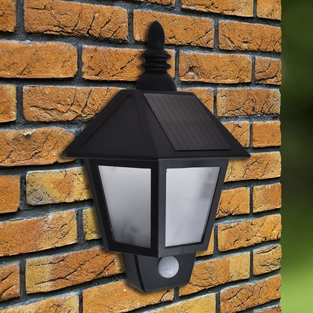 Solar-Wandleuchte mit Bewegungsmelder – LED-Außenleuchte IP65 – Bild 7