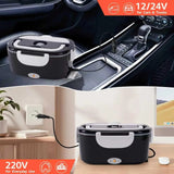 Elektrische Lunchbox 12V/24V – Beheizbare Bento-Box für Auto & LKW