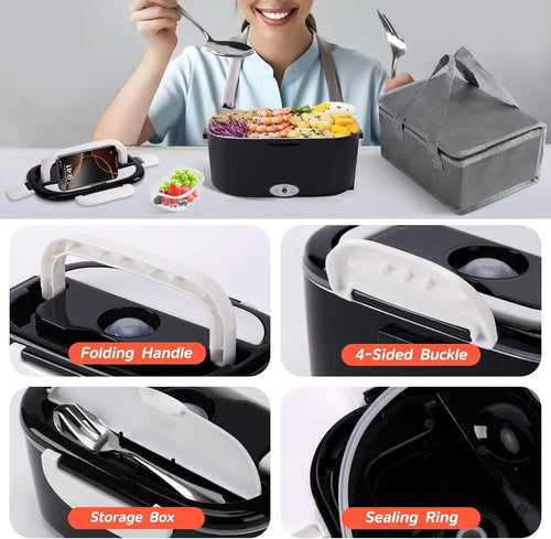Elektrische Lunchbox 12V/24V – Beheizbare Bento-Box für Auto & LKW – Bild 2