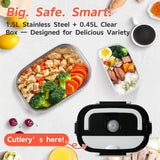 Elektrische Lunchbox 12V/24V – Beheizbare Bento-Box für Auto & LKW